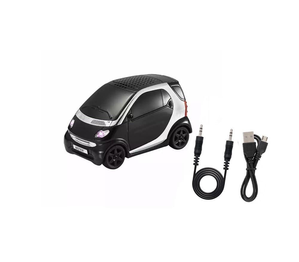 CASSA SPEAKER BLUETOOTH FORMA AUTO SMART STEREO TF USB AUX PORTATILE LED Q-YX233 - 8