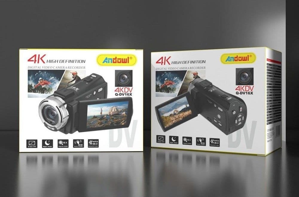 VIDEOCAMERA DIGITALE PROFESSIONALE 4KDV PICCOLA COMPATTA 16X DIGITAL Q-DV16X - 24