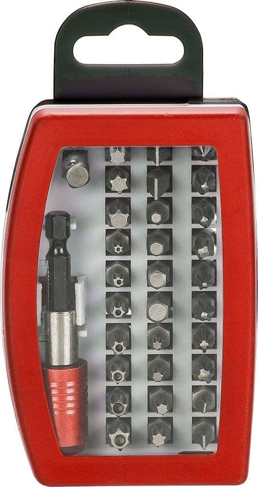 SET INSERTI BIT A 6 PUNTE TORX PER TRAPANO AVVITATORE CON CASSETTA IN PLASTICA - 5