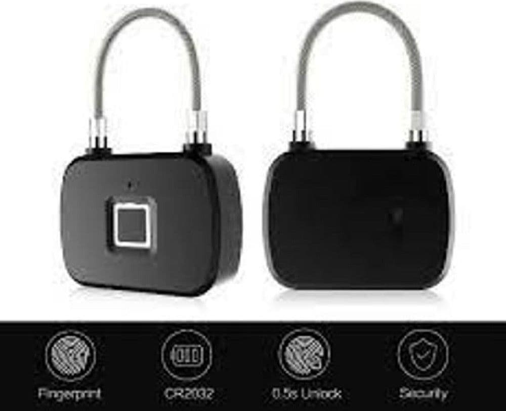 LUCCHETTO SERRATURA SMART IMPRONTA DIGITALE TELECOMANDO SENZA CHIAVE APP Q-P63 - 2