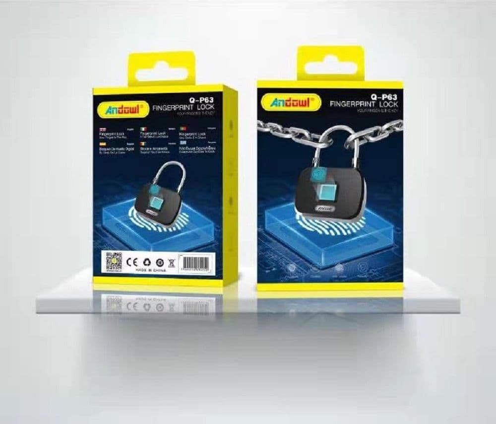 LUCCHETTO SERRATURA SMART IMPRONTA DIGITALE TELECOMANDO SENZA CHIAVE APP Q-P63 - 10