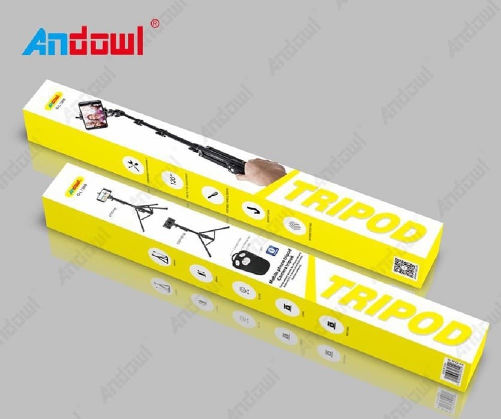 TREPPIEDE SELFIE STICK CON CONTROLLER BLUETOOTH SENZA FILI RIMOVIBILE Q-L1388 - 3
