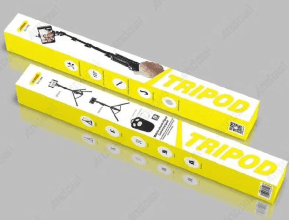 TREPPIEDE SELFIE STICK CON CONTROLLER BLUETOOTH SENZA FILI RIMOVIBILE Q-L1388 - 6