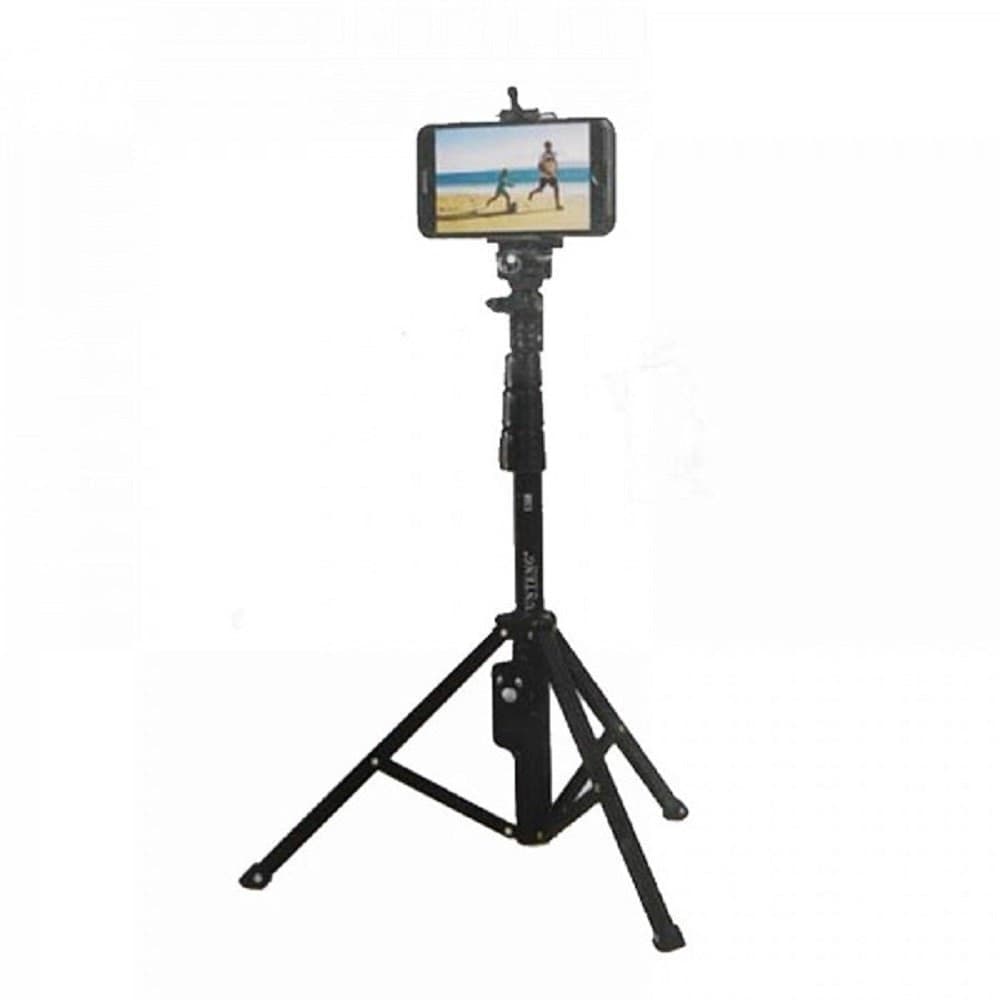 TREPPIEDE SELFIE STICK CON CONTROLLER BLUETOOTH SENZA FILI RIMOVIBILE Q-L1388 - 7