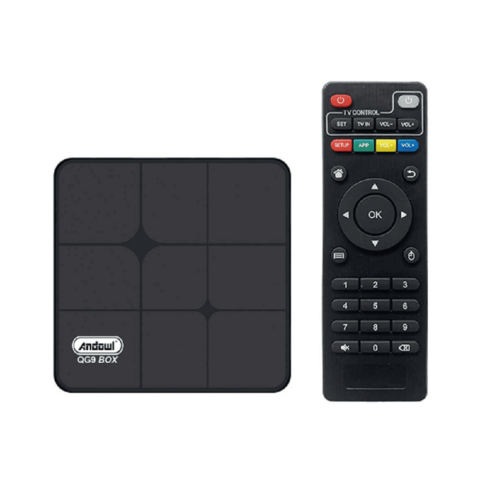 TV BOX ANDROID 10.0 SMART TV MEDIAPLAYER 4G RAM 64GB ROM 6K ULTRA HD QG9 BOX - 2
