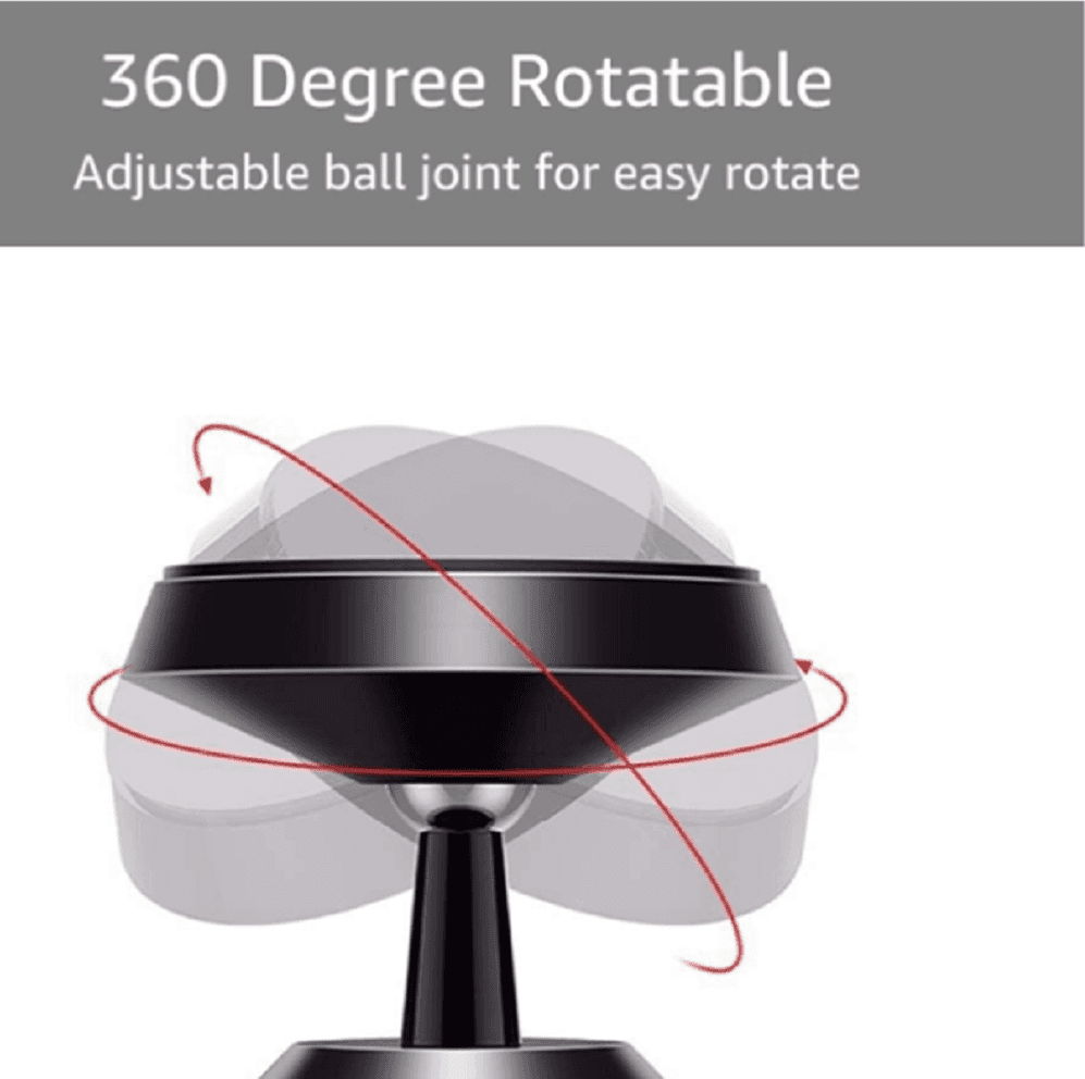 SUPPORTO MAGNETICO PORTA CELLULARE DA AUTO PER SMARTPHONE GPS AUTOADESIVO Q-CG51 - 3
