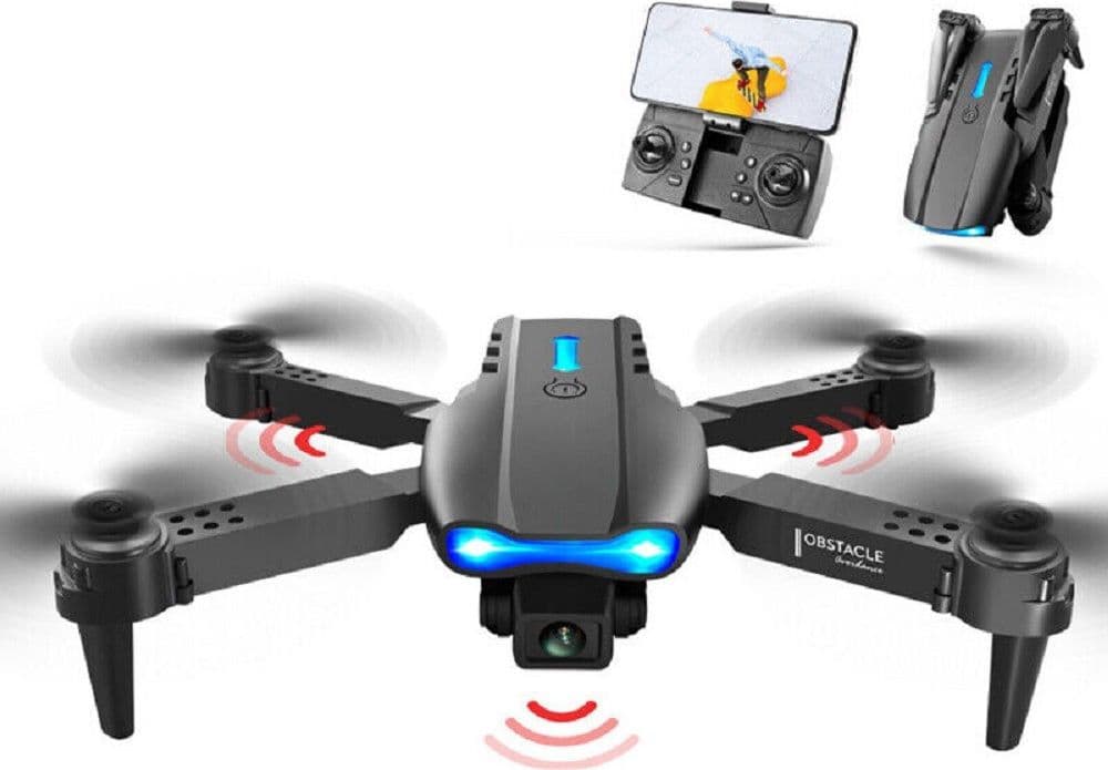 DRONE PIEGHEVOLE CON FOTOCAMERA 1080P TELECOMANDO SMARTPHONE WIFI 2.4GHZ Q-FA98 - 12