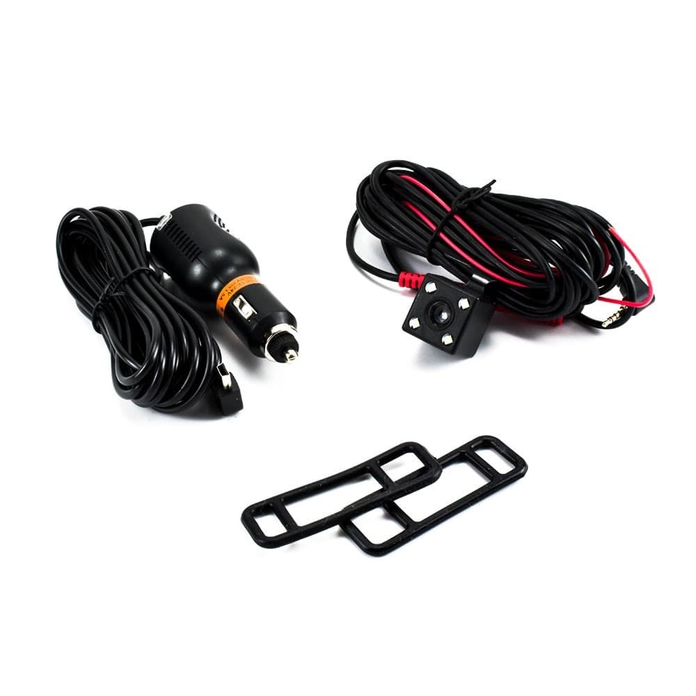 MONITOR PER SPECCHIETTI AUTO 4,5" Q-CA599 CON VIDEOCAMERA ANTERIORE POSTERIORE HD - 8