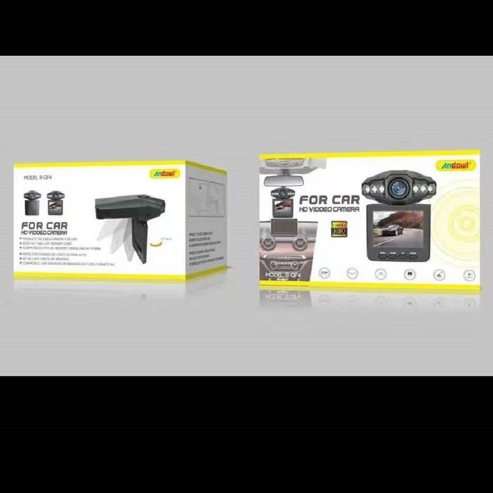 FOTOCAMERA DVR AUTO HD CAMERA 2.5" VIDEO CAR VIDEOREGISTRAZIONE SCHEDA SD R-QF4 - 7