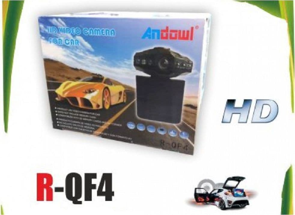 FOTOCAMERA DVR AUTO HD CAMERA 2.5" VIDEO CAR VIDEOREGISTRAZIONE SCHEDA SD R-QF4 - 8