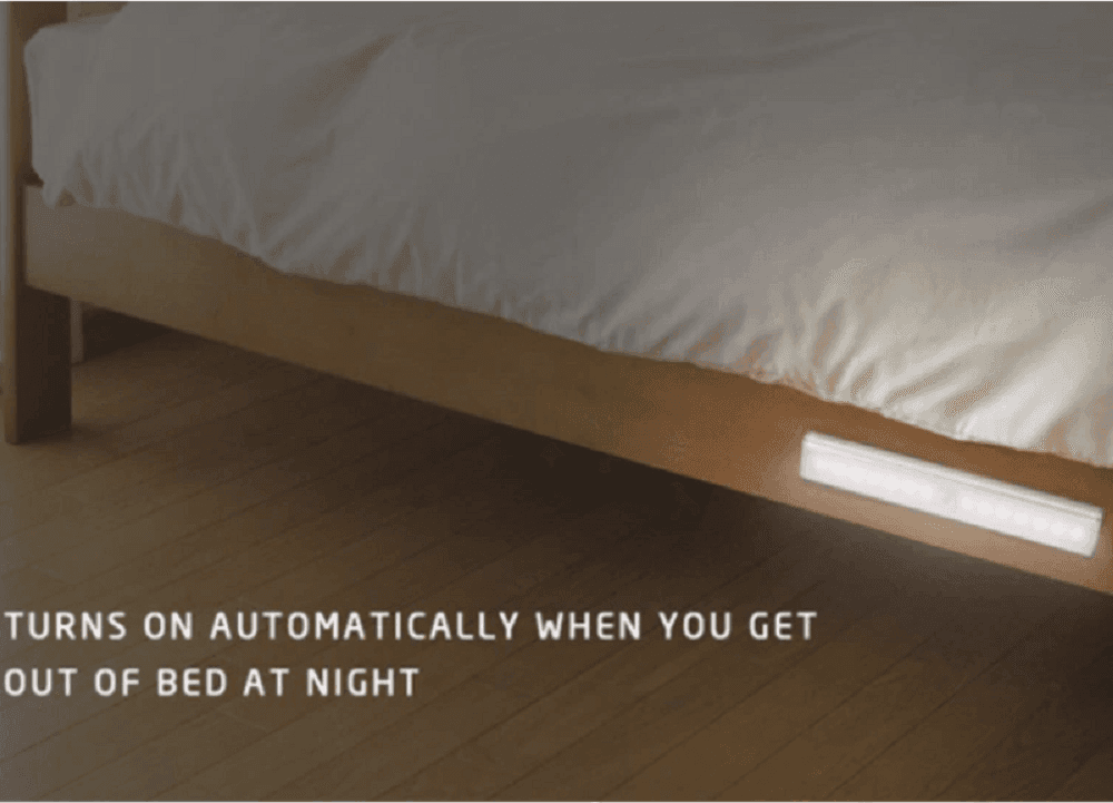 LAMPADA DA PARETE A INDUZIONE 10LED CON SENSORE DI MOVIMENTO PER ARMADI Q-LED100 - 6