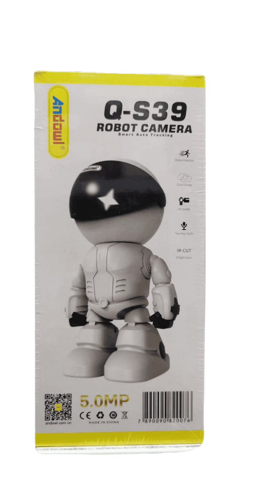 TELECAMERA IP SORVEGLIANZA ROBOT Q-S39 5.0 MP ROBOT SMART CAMERA 1080P SICUREZZA - 10