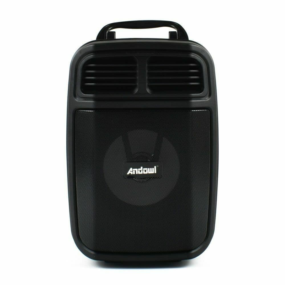 ALTOPARLANTE BLUETOOTH WIRELESS MICROFONO SUPPORTO CELLULARE KARAOKE LED Q-L024 - 3