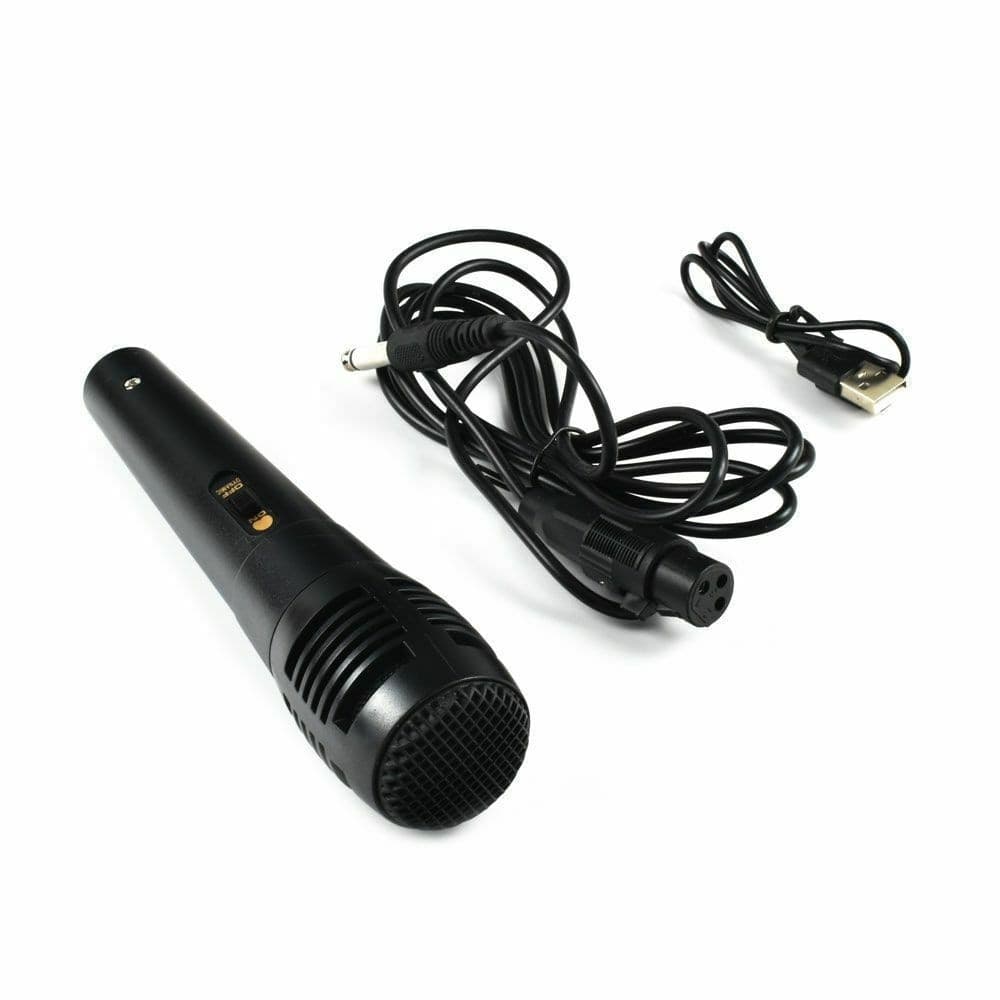 ALTOPARLANTE BLUETOOTH WIRELESS MICROFONO SUPPORTO CELLULARE KARAOKE LED Q-L024 - 5