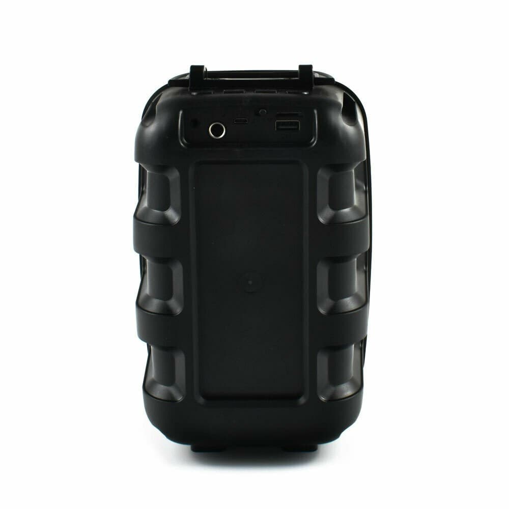 ALTOPARLANTE BLUETOOTH WIRELESS MICROFONO SUPPORTO CELLULARE KARAOKE LED Q-L024 - 6