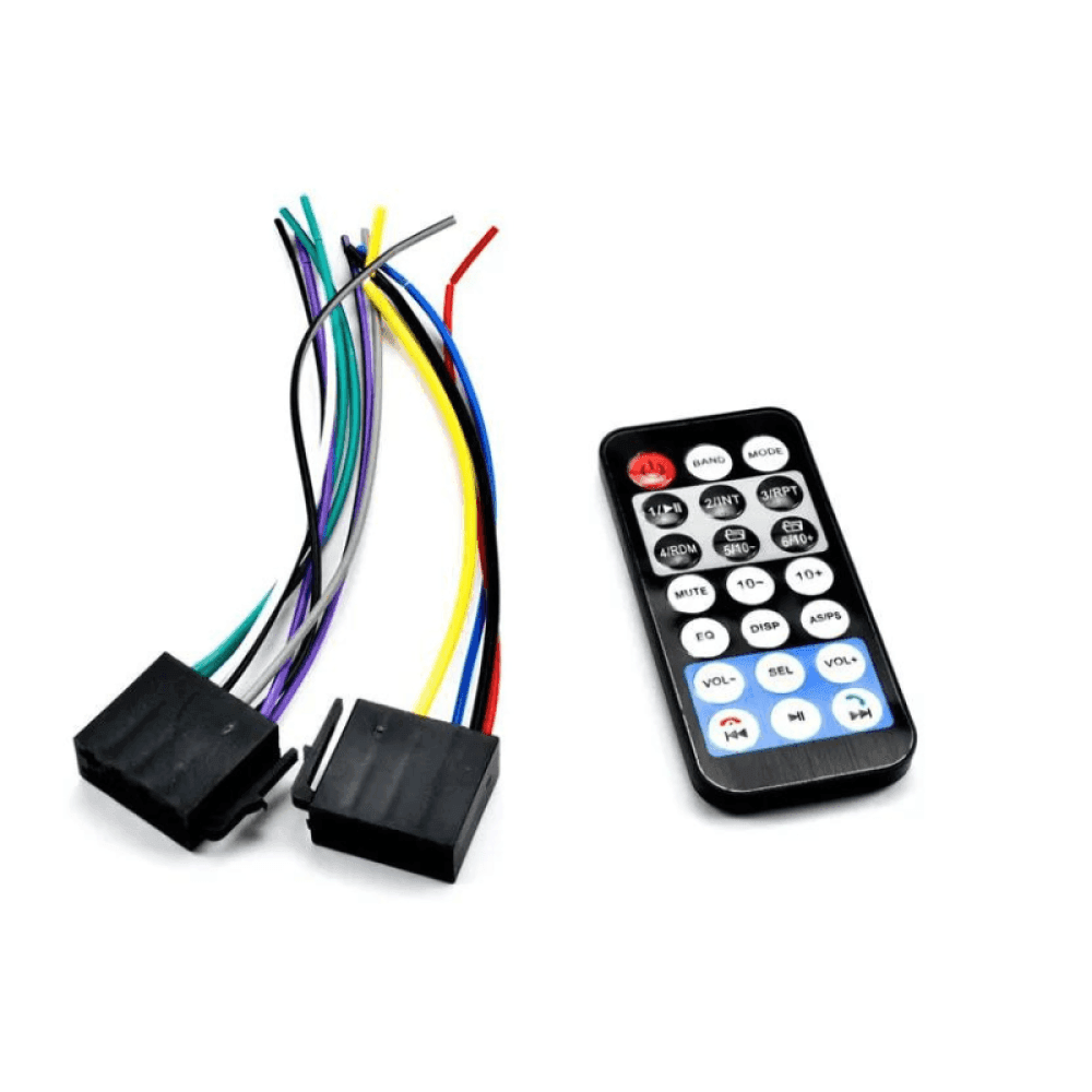 AUTORADIO LETTORE MP3 SISTEMA AUDIO AUTO 1 DIN BT USB AUX FM SD CARD MP3 CA002 - 5