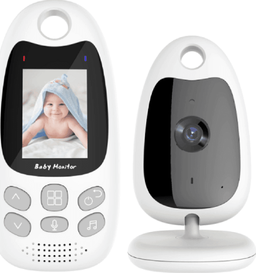 BABY MONITOR WIRELESS 2" HD MONITORAGGIO BAMBINO A 2 VIE BIDIREZIONALE Q-SX903 - 2