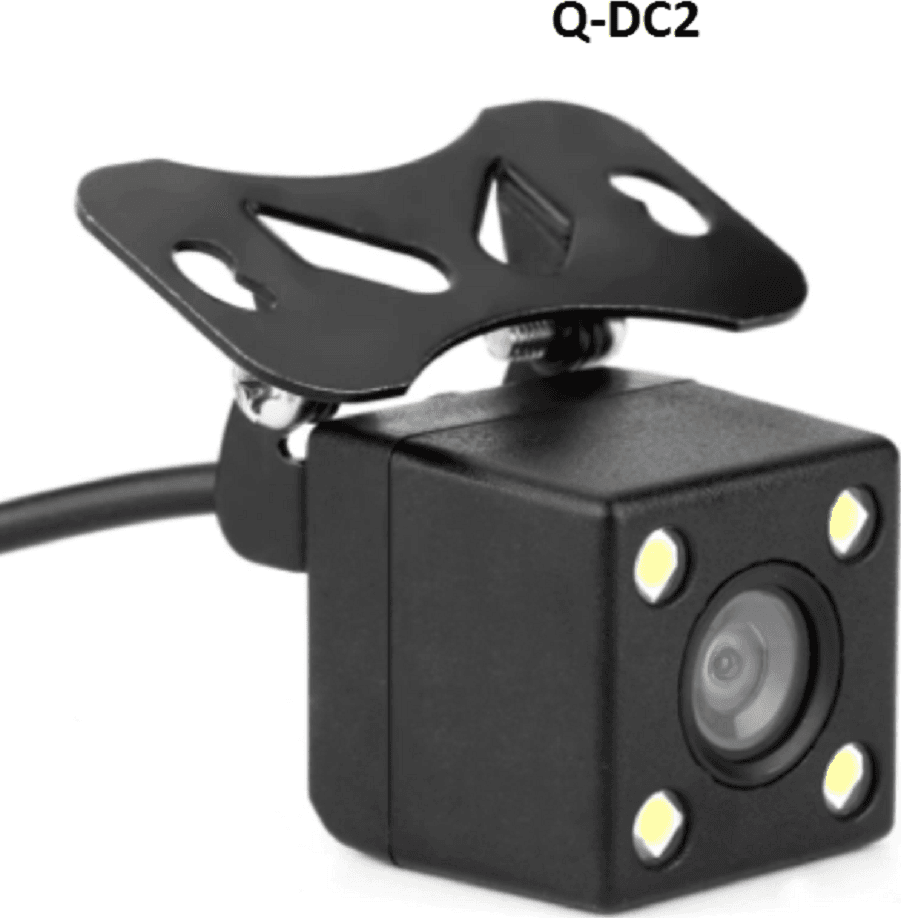 TELECAMERA PER RETROMARCIA PER AUTO Q-DC2 VISIONE NOTTURNA A 170° IMPERMEABILE - 3
