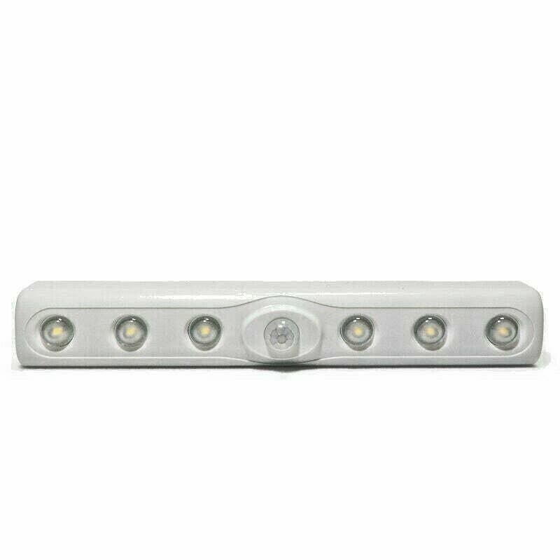 BARRA LED CON SENSORE DI MOVIMENTO PER CORRIDOIO ARMADI CASSETTI A BATTERIE 8010 - 2