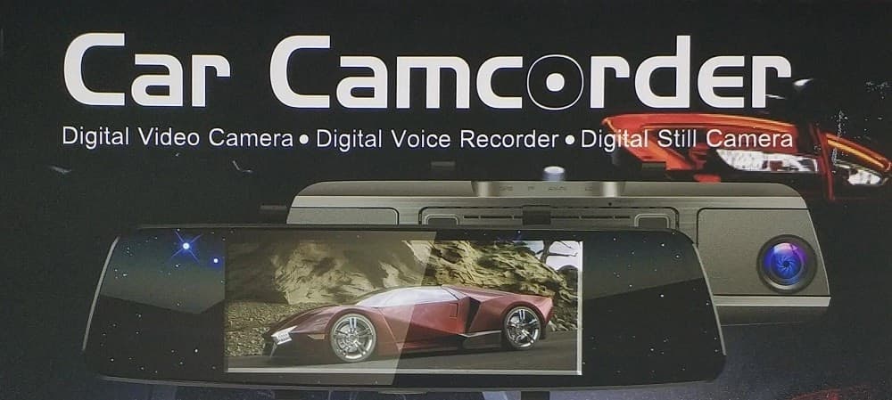 VIDEOCAMERA DASH CAM PER AUTO 5,5" TOUCH SCREEN SPECCHIETTO RETROVISORE Q-CA579 - 7