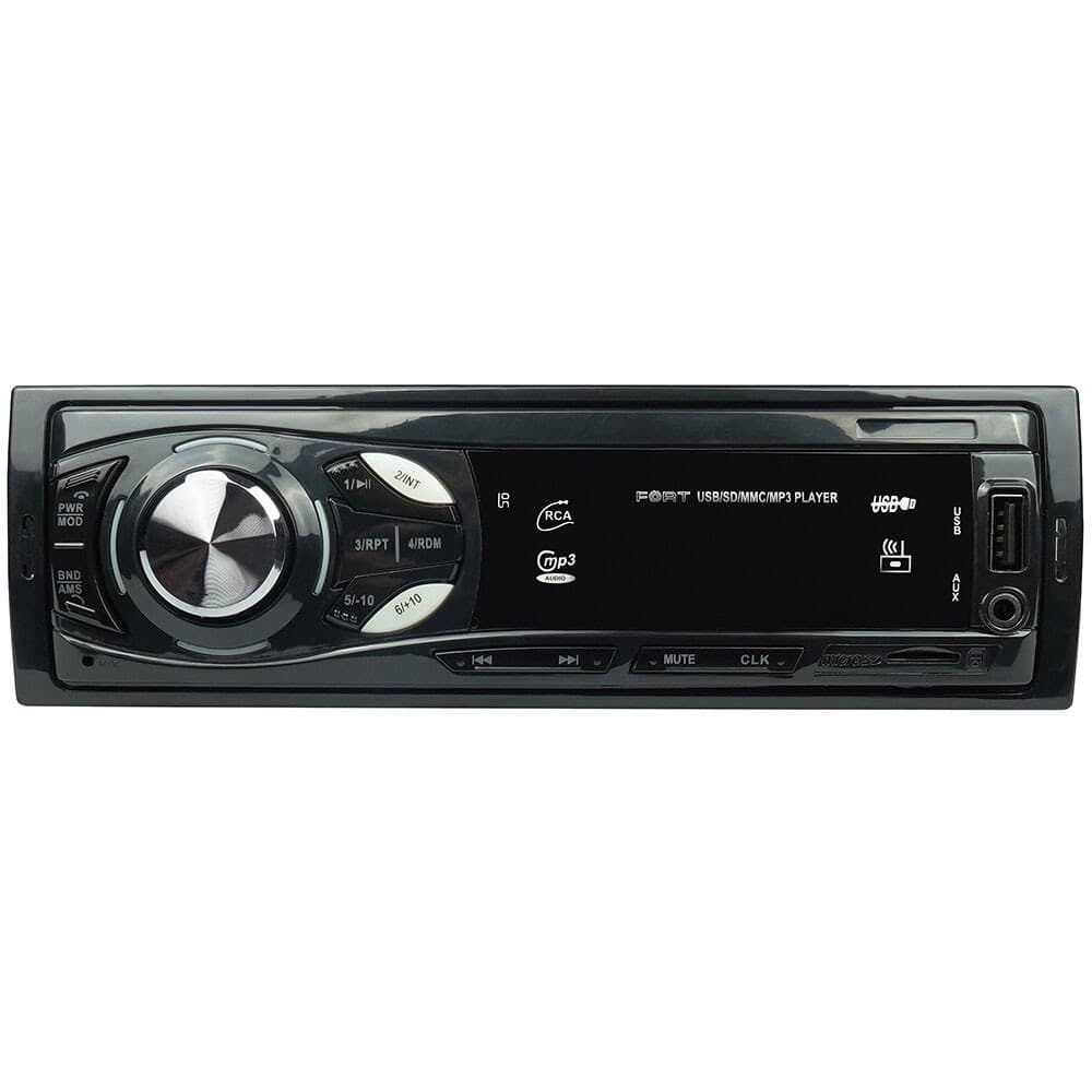 AUTORADIO STEREO SISTEMA AUDIO PER AUTO UNIVERSALE 1 DIN BLUETOOTH/AUX/USB CA001 - 3