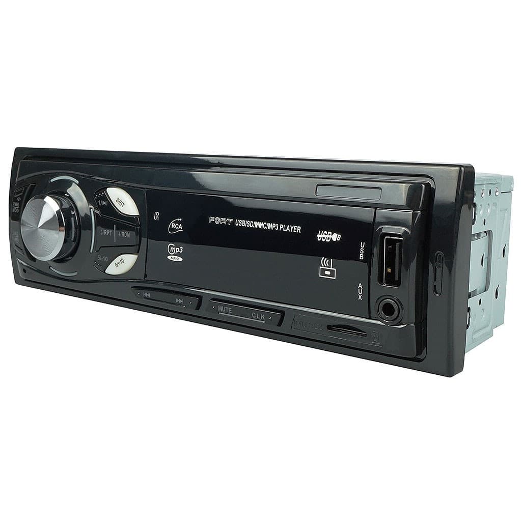 AUTORADIO STEREO SISTEMA AUDIO PER AUTO UNIVERSALE 1 DIN BLUETOOTH/AUX/USB CA001 - 4