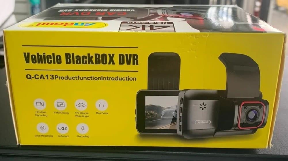 TELECAMERA DVR RETROMARCIA PER AUTO REGISTRAZIONE TRAFFICO VIDEOCAMERA 4K Q-CA13 - 11