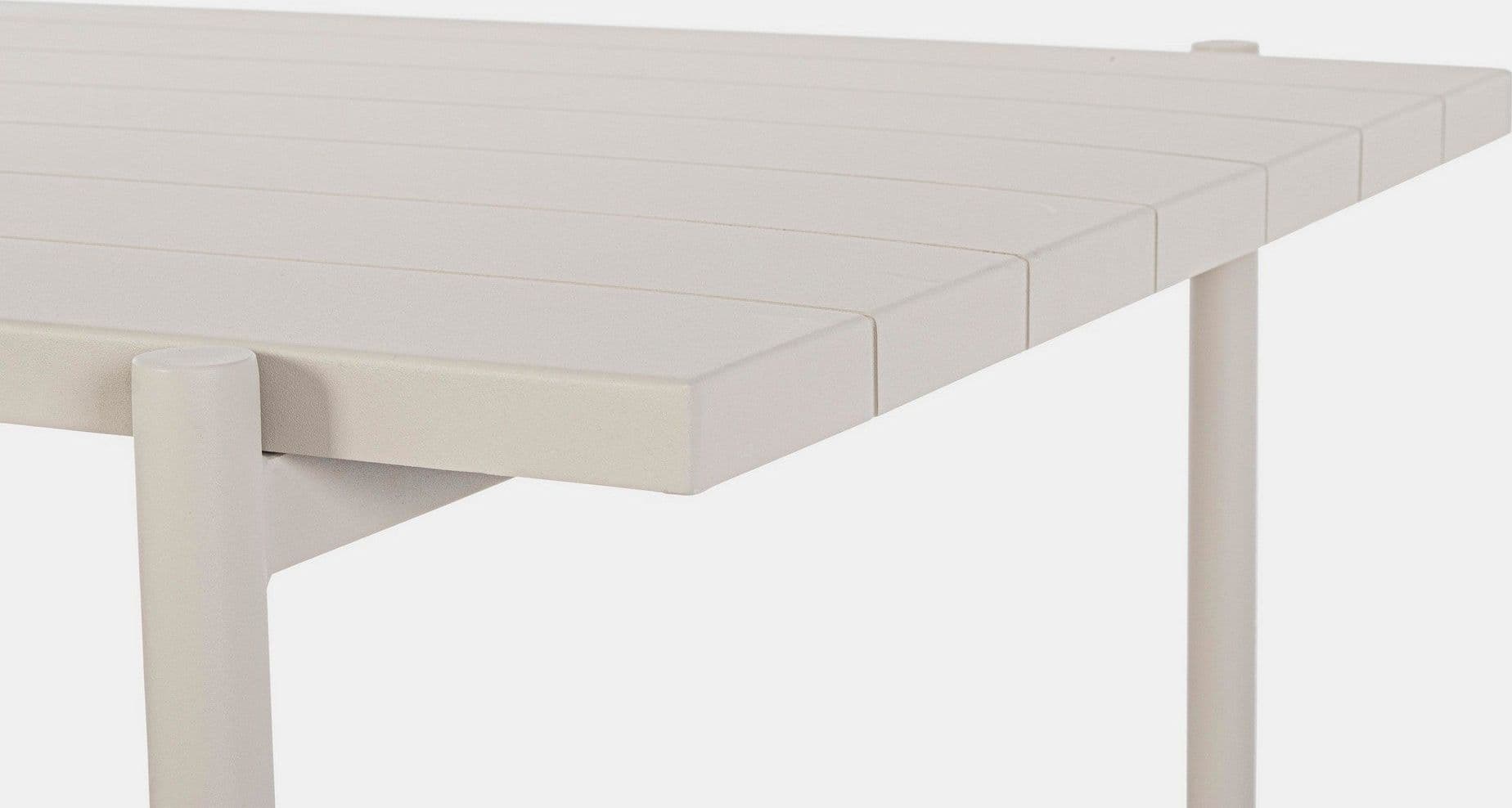 Salottino angolare con tavolino "Kendall Rastin" in alluminio, seduta in tessuto, per esterno Giardino e giardinaggio/Arredamento da giardino e accessori/Set di mobili Decor Space - Altamura, Commerciovirtuoso.it