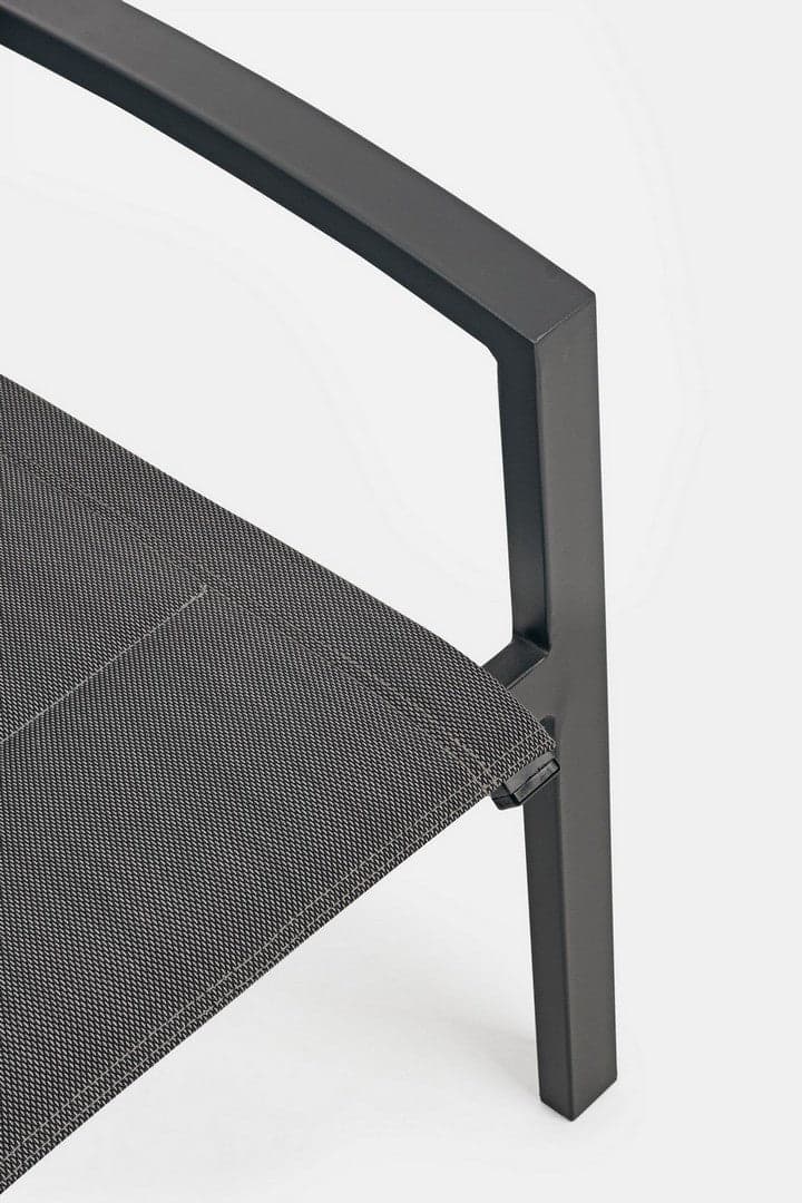 Salottino "Laiken" con poltroncine, divanetto e tavolino, struttura in alluminio, per esterno Giardino e giardinaggio/Arredamento da giardino e accessori/Set di mobili Decor Space - Altamura, Commerciovirtuoso.it
