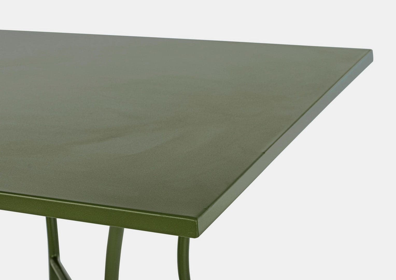 Tavolino quadrato "Kelsie" con struttura in acciaio, finitura opaca, per esterno in Tavoli standard Decor Space - Altamura, commercioVirtuoso.it