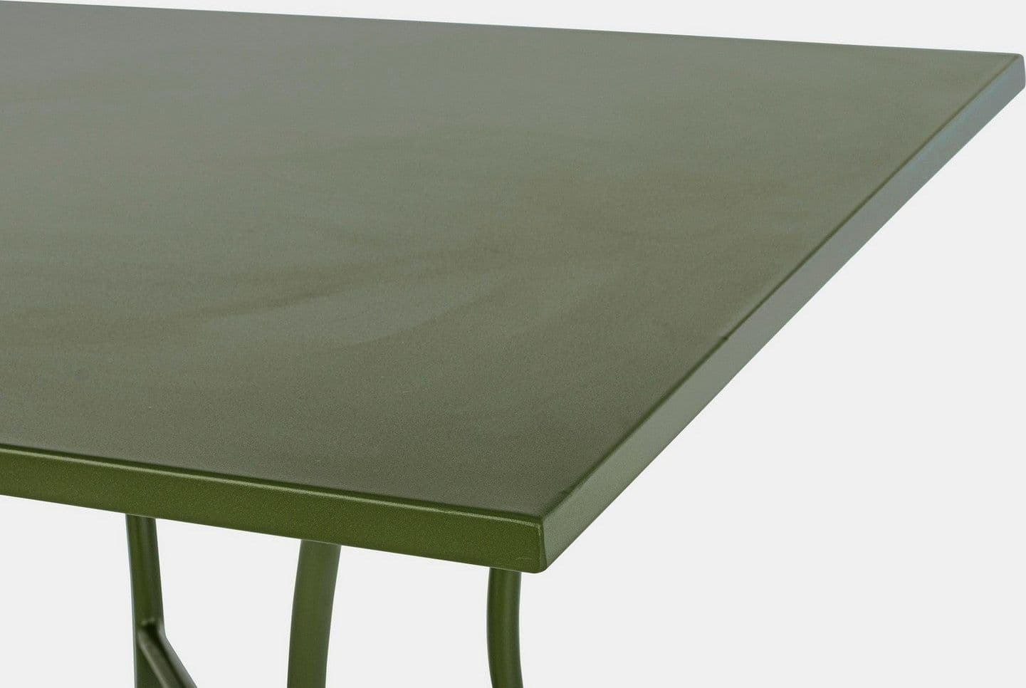 Tavolino quadrato "Kelsie" con struttura in acciaio, finitura opaca, per esterno in Tavoli standard Decor Space - Altamura, commercioVirtuoso.it