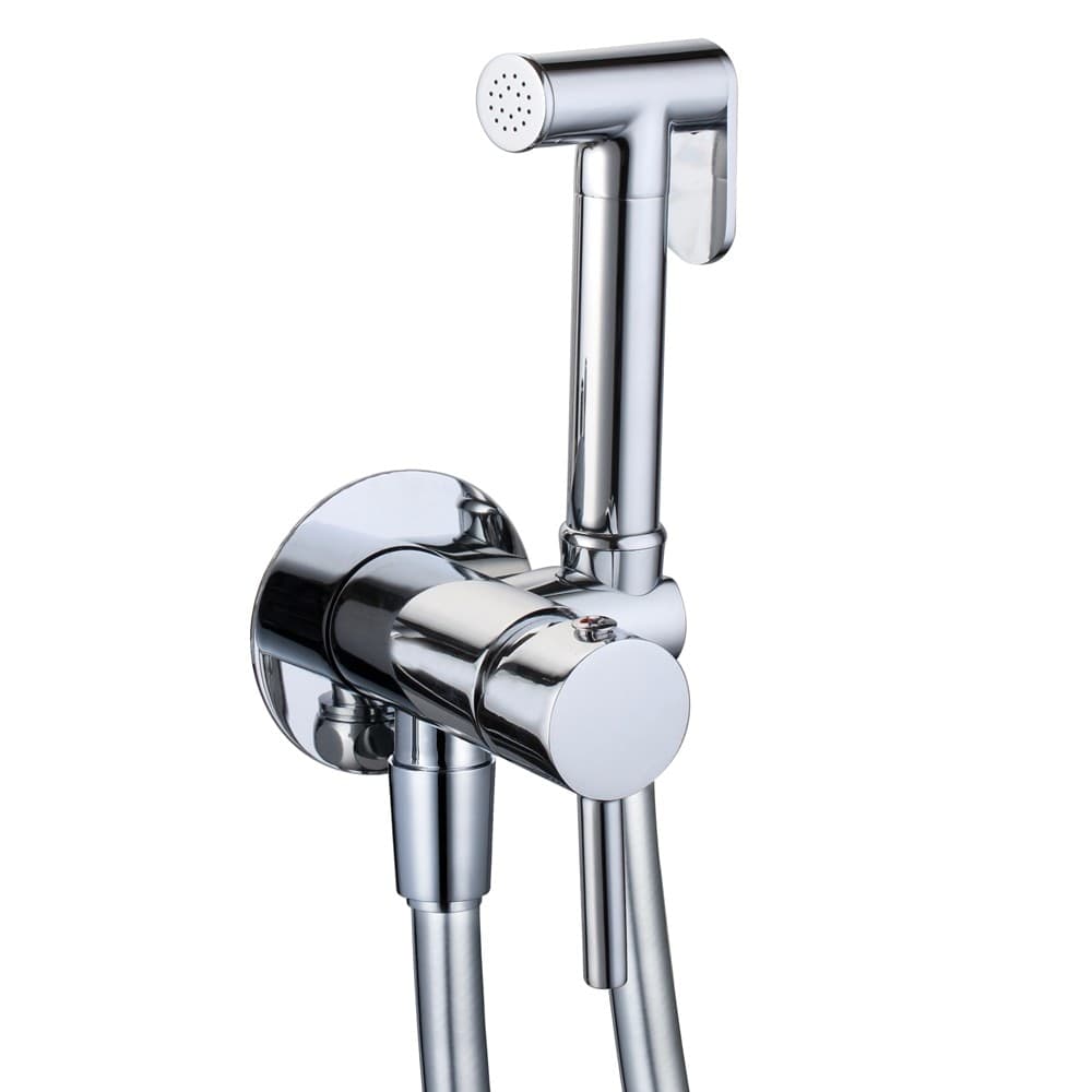 Kit Idroscopino Acqua Calda e fredda Shut-Off Azionamento a Leva Ottone Ogomondo - 16