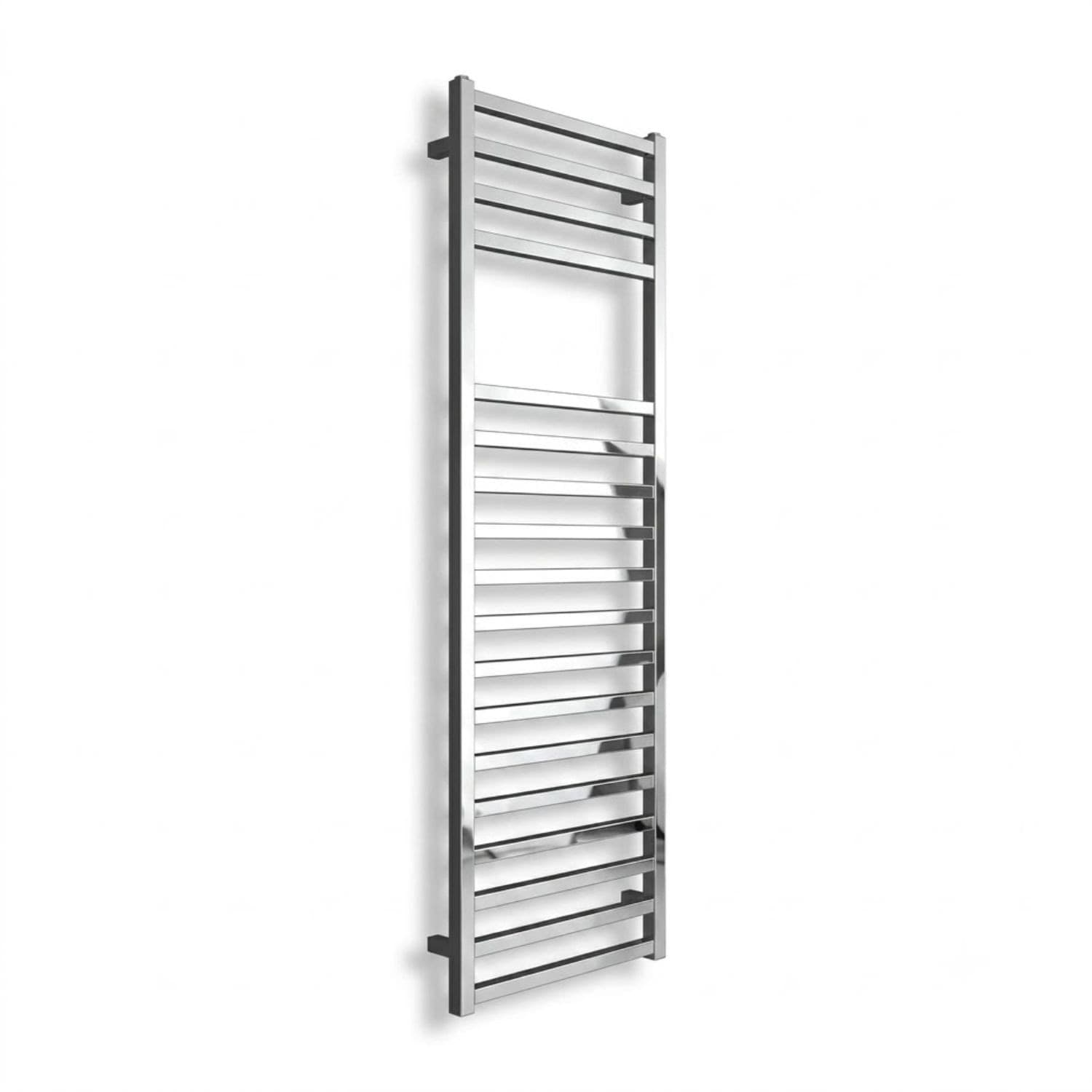 Termoarredo Scaldasalviette Square Cromo Lucido Per Bagno - 14