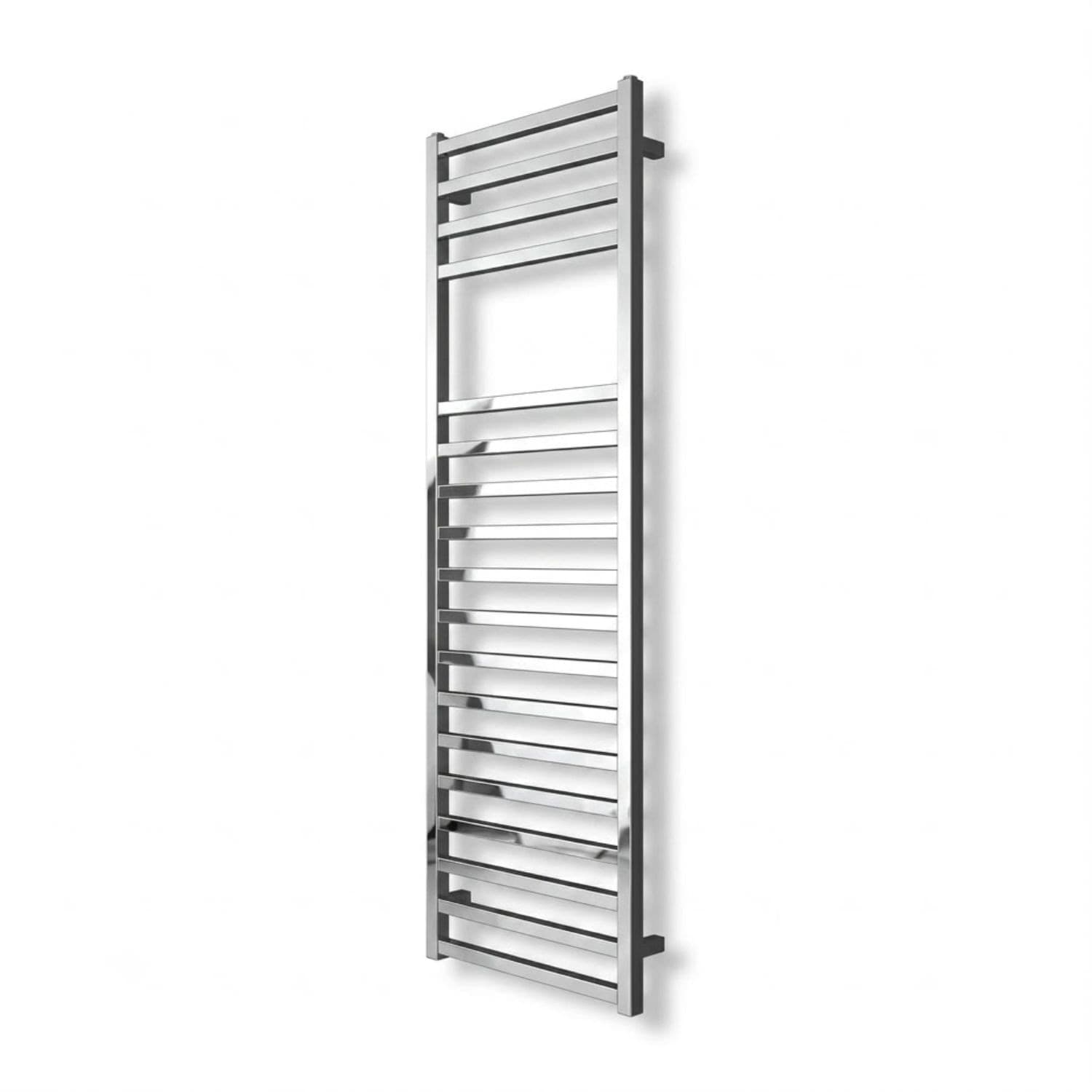Termoarredo Scaldasalviette Square Cromo Lucido Per Bagno - 15