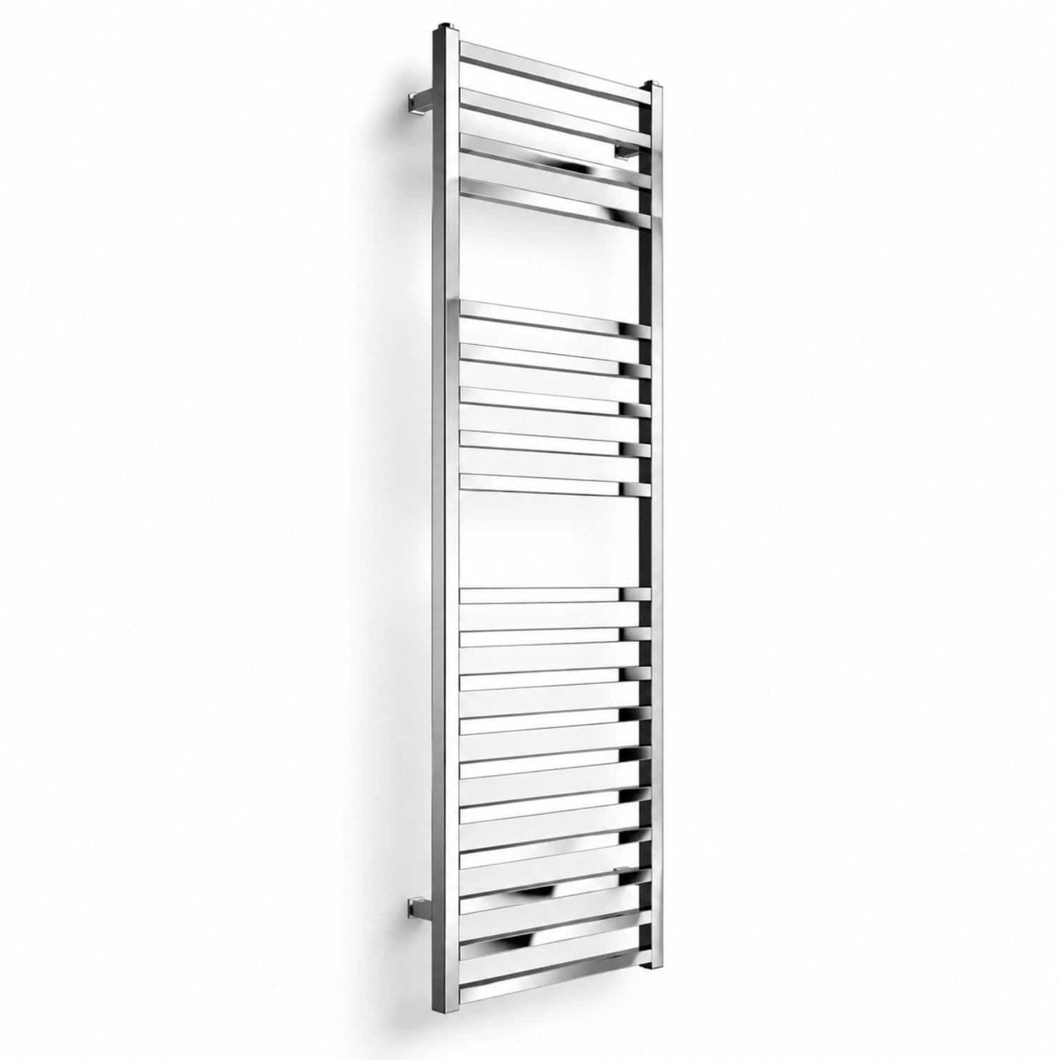 Termoarredo Scaldasalviette Square Cromo Lucido Per Bagno - 38