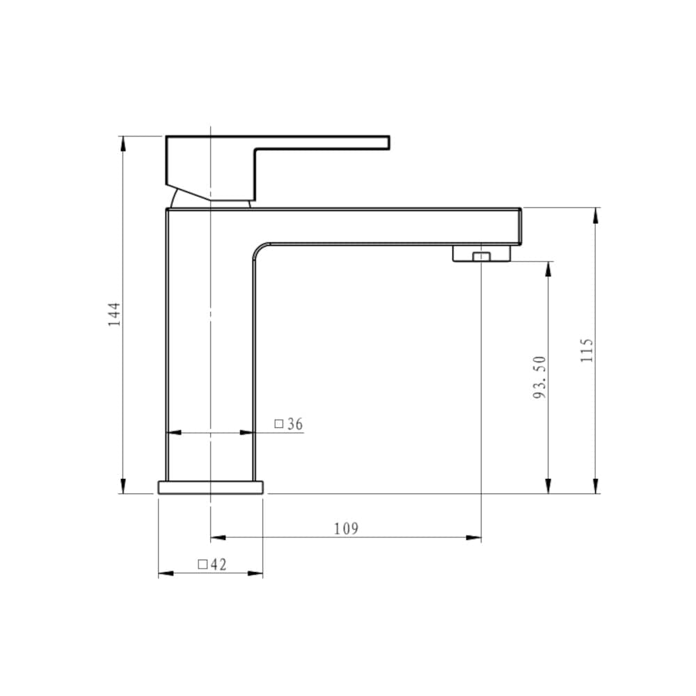 Miscelatore Rubinetto Lavabo Cromato Bagno Casa - 2