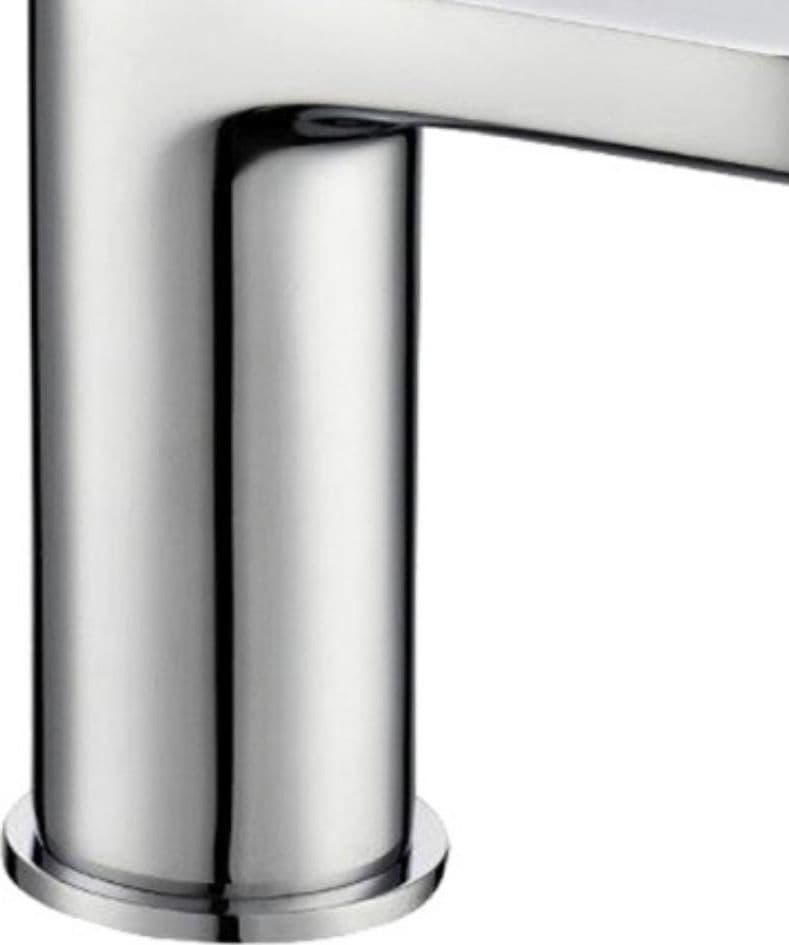 Miscelatore Rubinetto Asia per Bidet in Ottone Colore Cromato con Piletta - 4