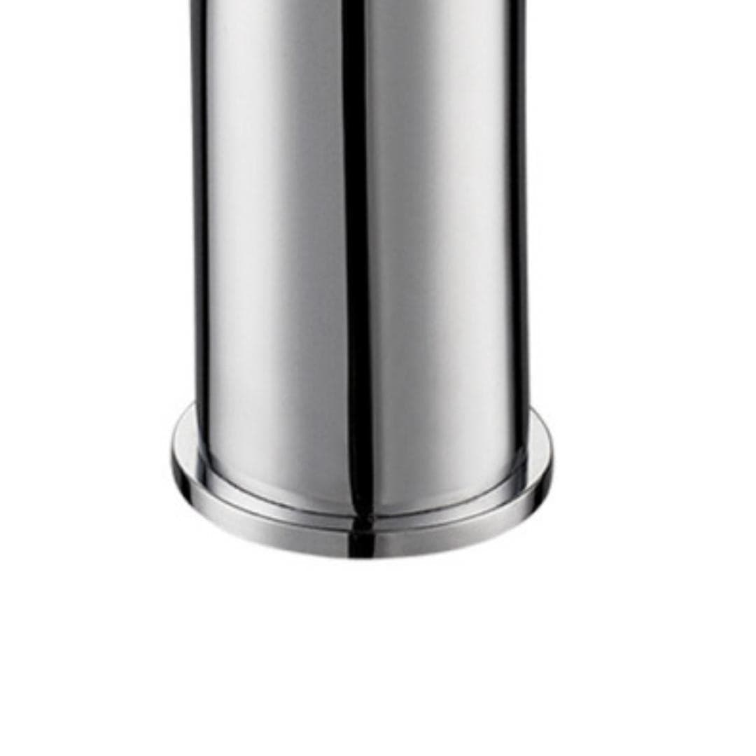 Miscelatore Rubinetto Asia per Lavabo in Ottone Colore Cromato con Piletta - 4
