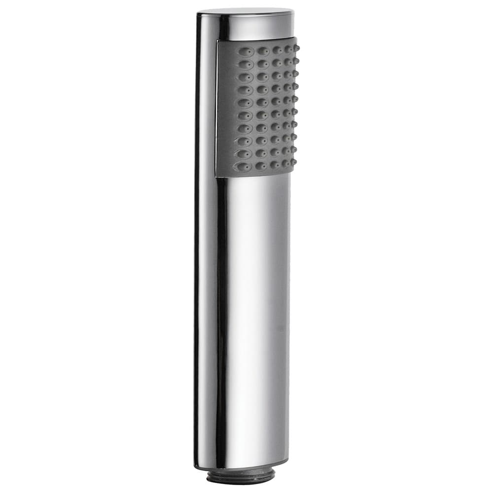 Doccetta Monogetto Soffione Vasca Doccia Ovale Ottone Cromato - 3