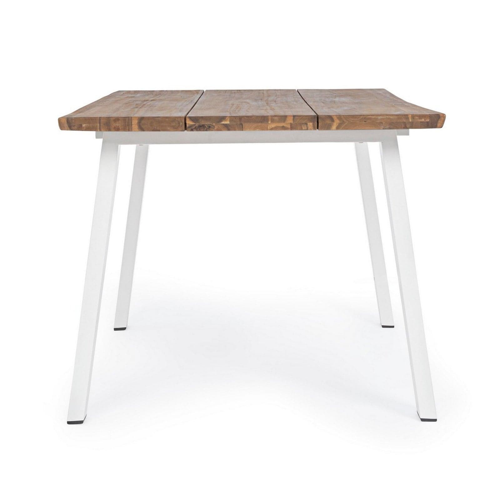 Tavolo fisso "Oslo" in legno di Acacia con piedi in metallo da giardino in Tavoli standard Decor Space - Altamura, commercioVirtuoso.it