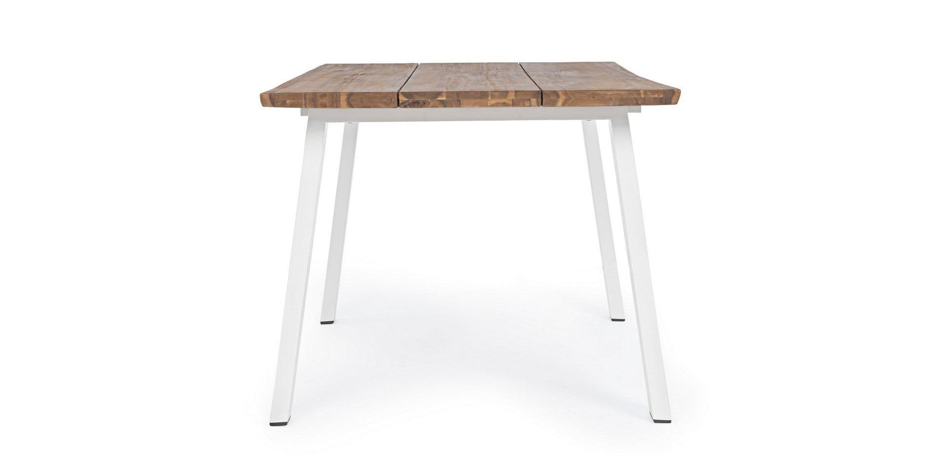 Tavolo fisso "Oslo" in legno di Acacia con piedi in metallo da giardino in Tavoli standard Decor Space - Altamura, commercioVirtuoso.it