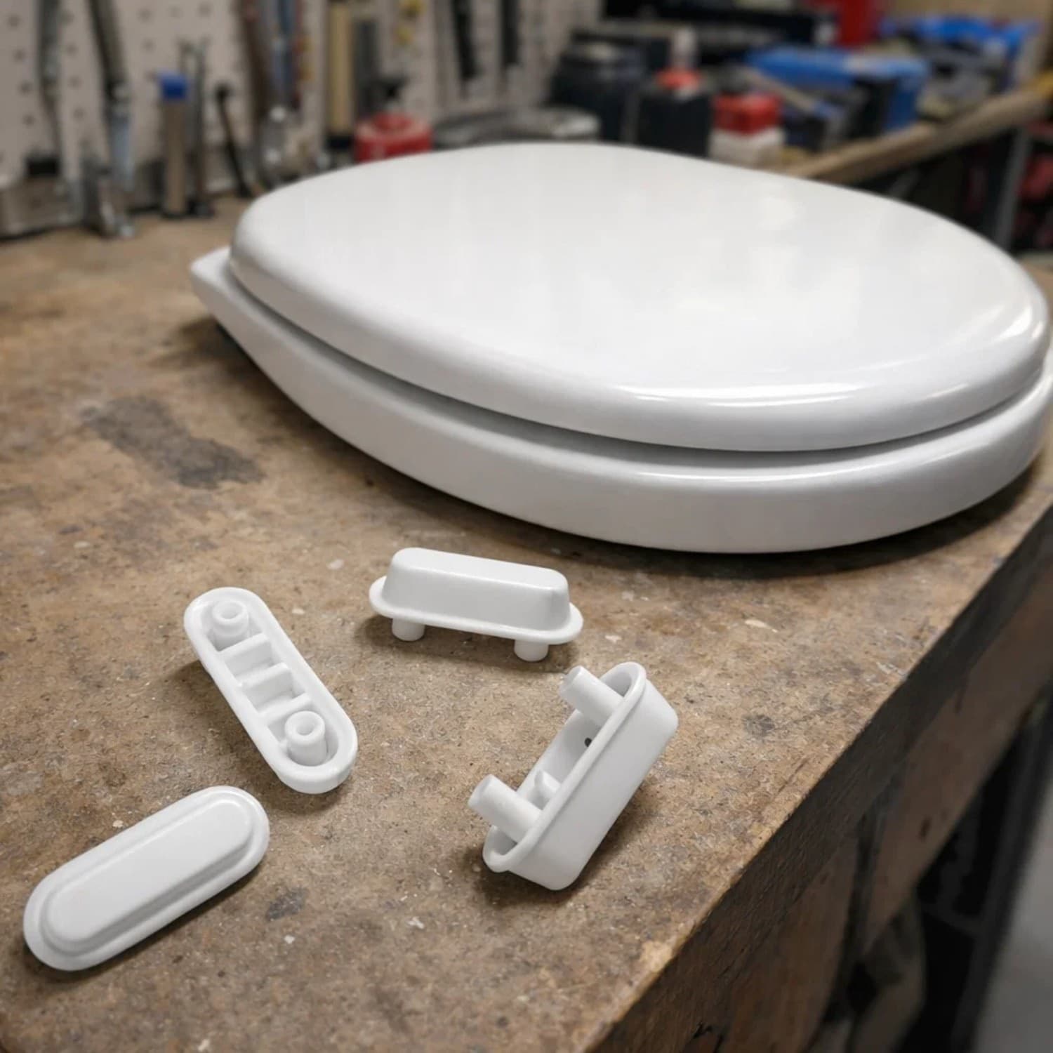 Ogomondo KIT 4 PZ Paracolpi Universali per Sedile Copriwater WC - 2