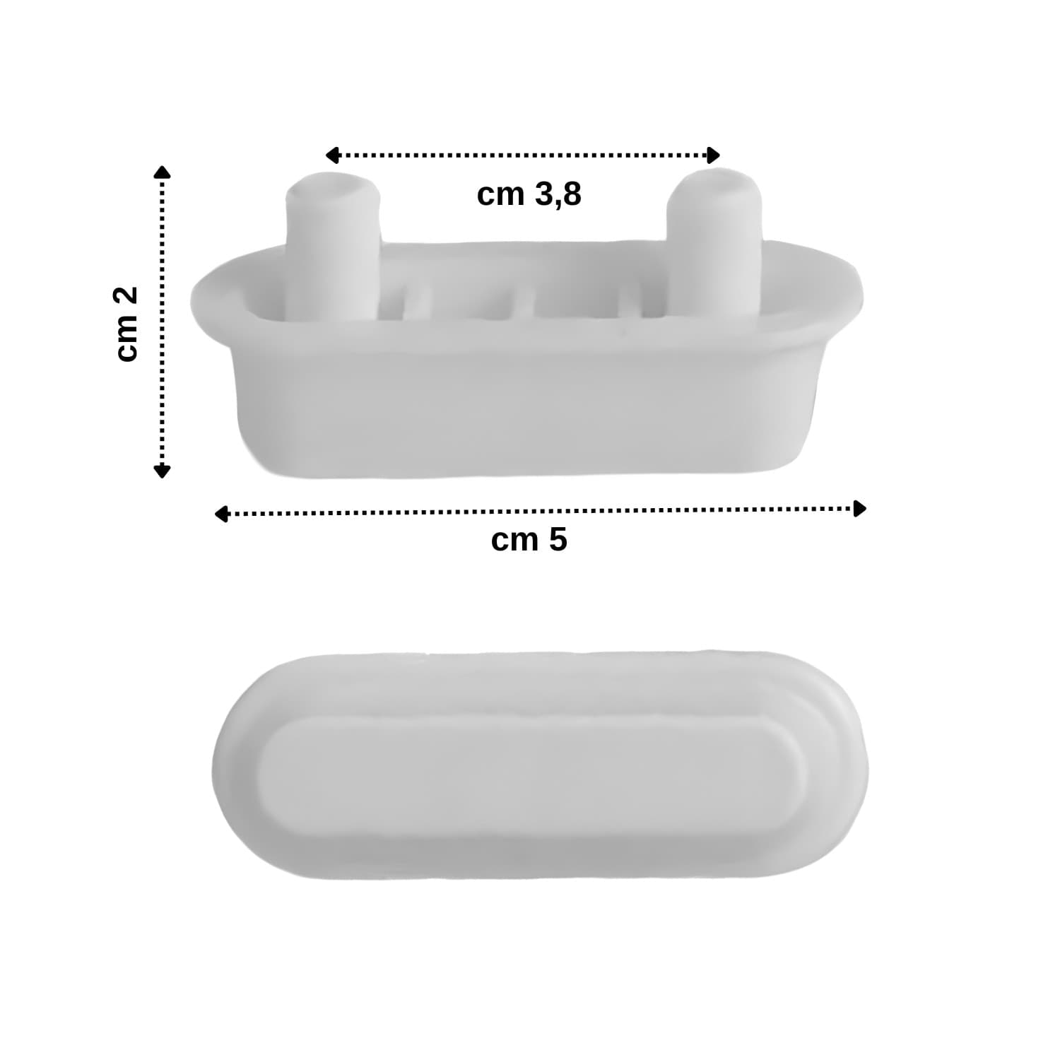 Ogomondo KIT 4 PZ Paracolpi Universali per Sedile Copriwater WC - 3