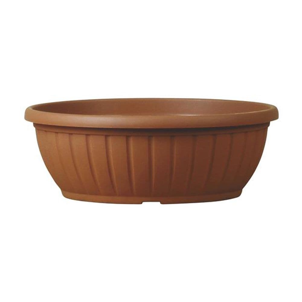 Vaso tondo ''Ciotola Coste'' Basic per fiori e piante da giardino - 4