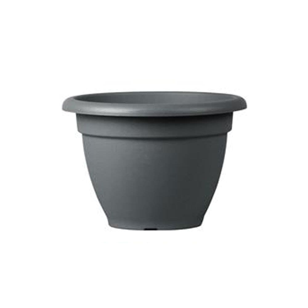 Vaso tondo ''Campana Basic'' classico per fiori e piante, in plastica, da esterno e giardino Giardino e giardinaggio/Attrezzi da giardino e attrezzature per l'irrigazione/Vasi e accessori per piante/Vasi tradizionali Decor Space - Altamura, Commerciovirtuoso.it