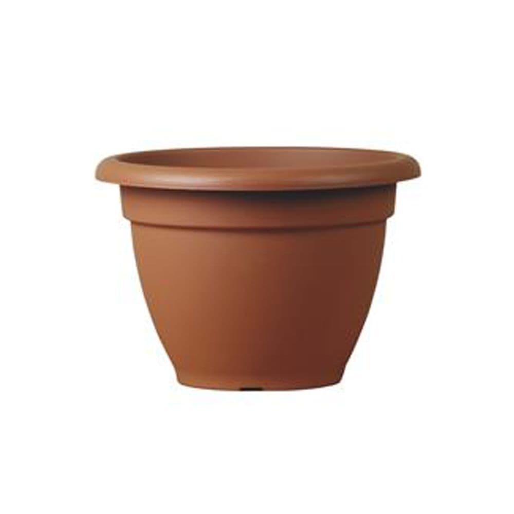 Vaso tondo ''Campana Basic'' classico per fiori e piante, in plastica, da esterno e giardino in Vasi tradizionali Decor Space - Altamura, commercioVirtuoso.it