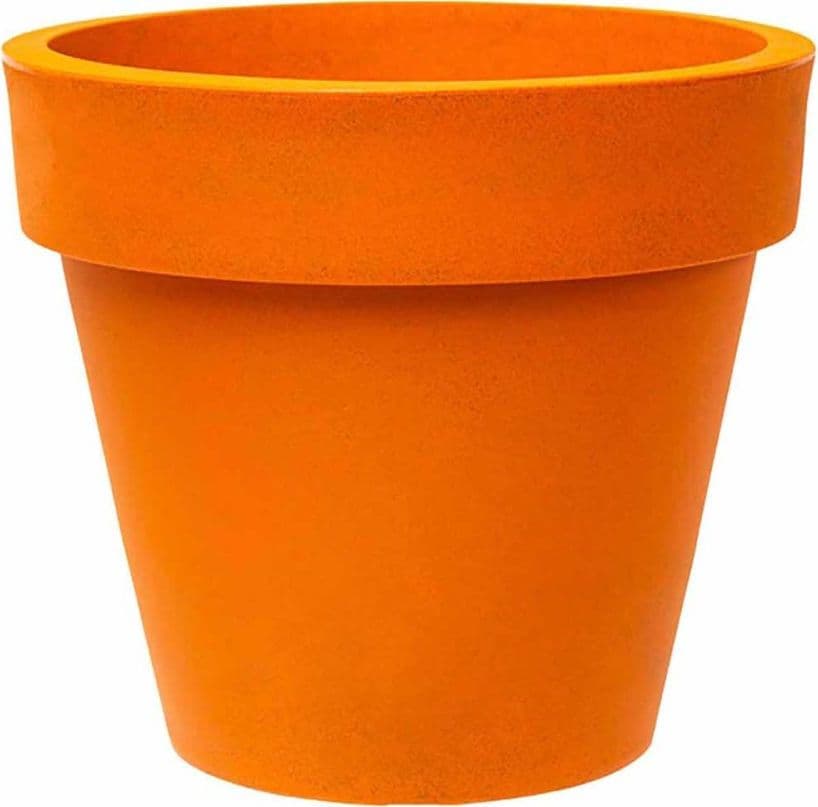 Vaso tondo "Standard One Essential" in plastica colorati da esterno e giardino per piante e fiori in Vasi tradizionali Decor Space - Altamura, commercioVirtuoso.it