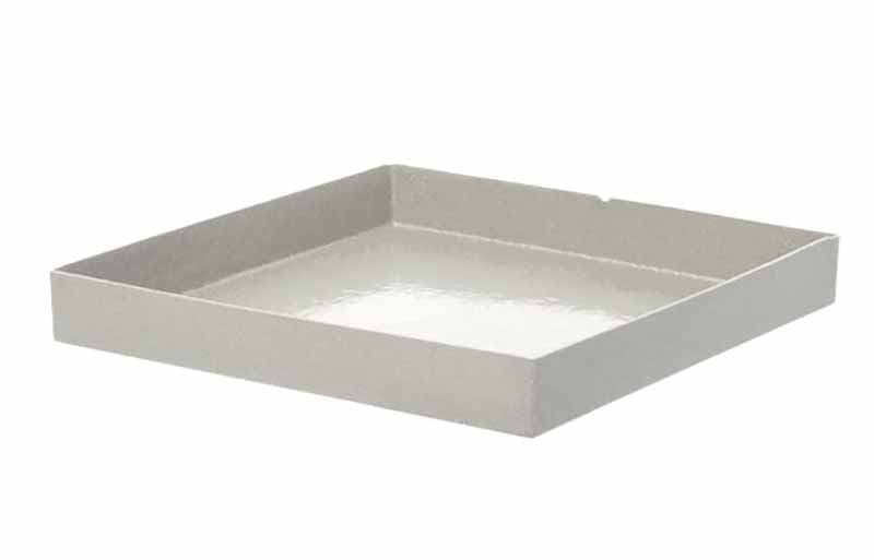 Sottovaso ''Sottocubo Schio'' in plastica per fiori e piante in Sottovasi Decor Space - Altamura, commercioVirtuoso.it