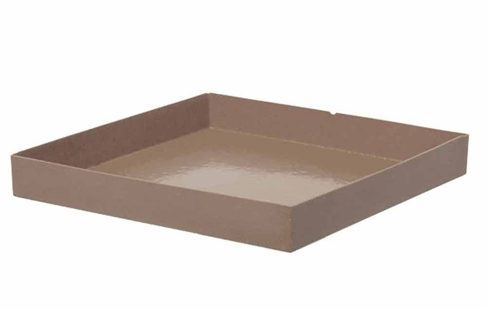 Sottovaso ''Sottocubo Schio'' in plastica per fiori e piante in Sottovasi Decor Space - Altamura, commercioVirtuoso.it