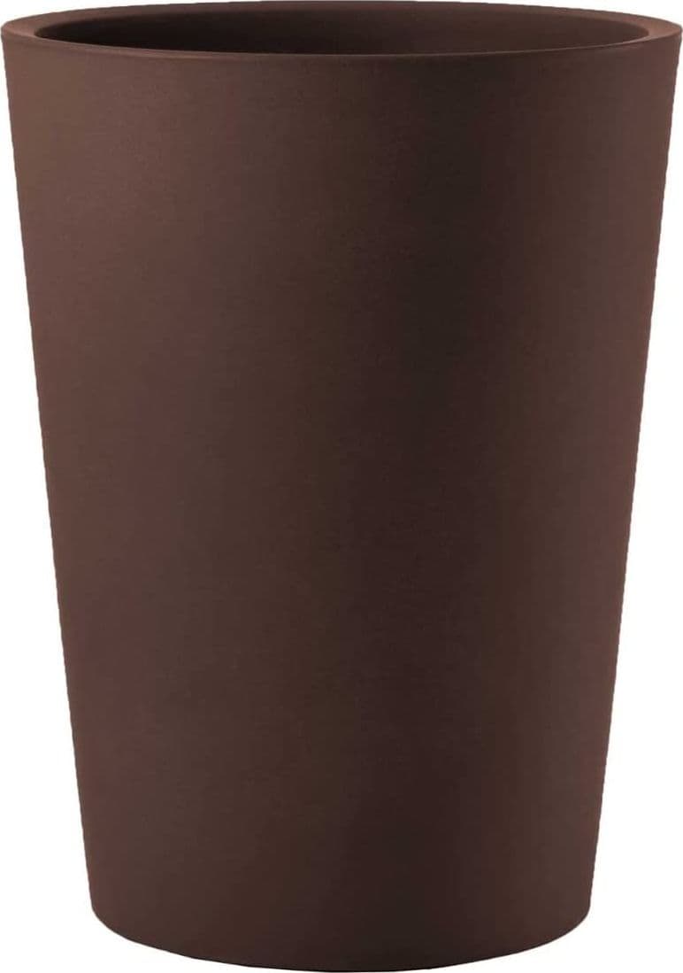 Vaso tondo alto ''Zamora Essential'' in plastica colorati da esterno per piante e fiori in Vasi tradizionali Decor Space - Altamura, commercioVirtuoso.it